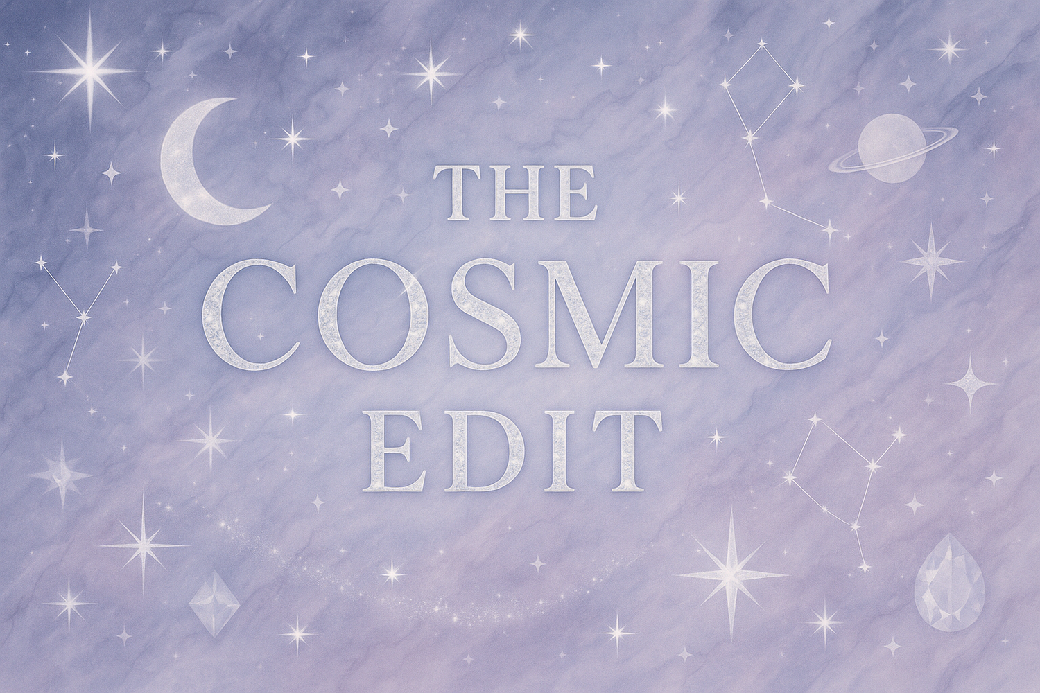 The Cosmic Edit
