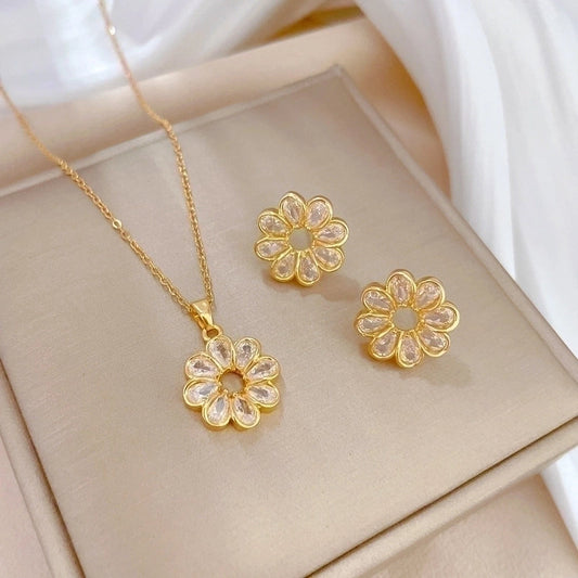 Champagne Daisy Set