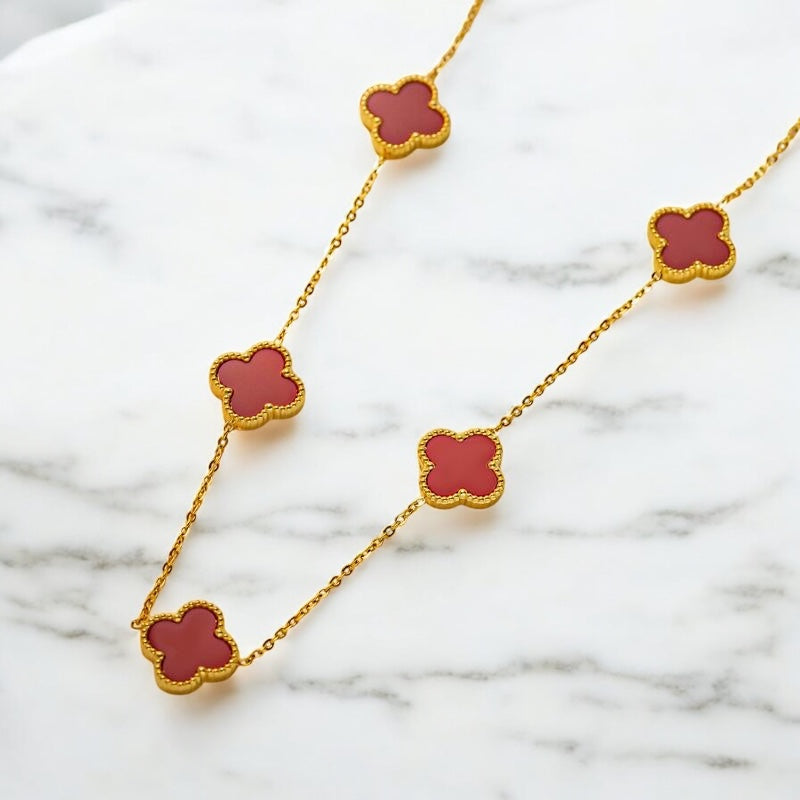 The Enchanted Clover Necklace